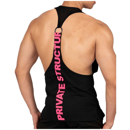 Private Structure เสื้อกล้ามออกกำลังกาย รุ่น Party Troop Tank – Black [4558] / นายแบบอก 41" Size S/M