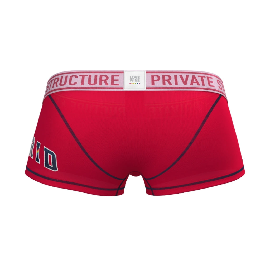 Private Structure กางเกงชั้นในชาย รุ่น PRD Limited Trunk - Margarita Red [4498]