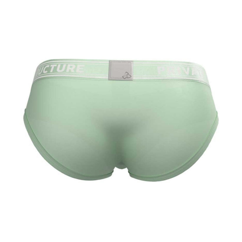 Private Structure กางเกงชั้นในชาย รุ่น Viscose From Bamboo Mid Waist Brief - Seacrest Green [4378]