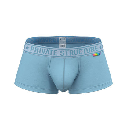 Private Structure กางเกงชั้นในชาย รุ่น PRD Mid Waist Trunk - Atlantic Blue [4386]