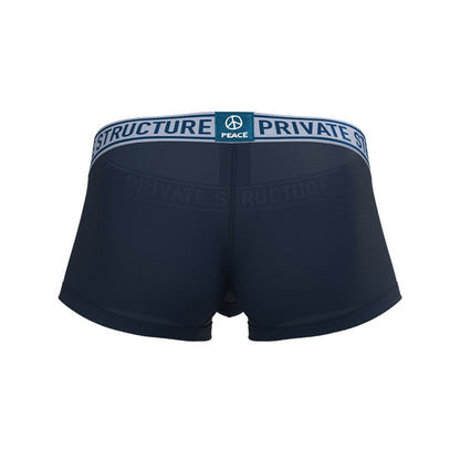 Private Structure กางเกงชั้นในชาย รุ่น PRD Mid Waist Trunk - Dark Navy [4386]