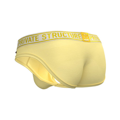 Private Structure กางเกงชั้นในชาย รุ่น PRD Mid Waist Mini Brief - Daffodil Yellow [4385]