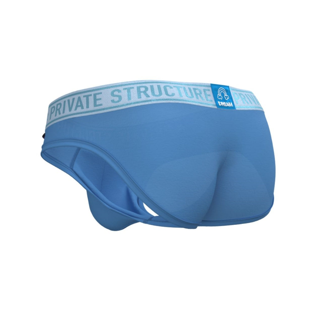 Private Structure กางเกงชั้นในชาย รุ่น PRD Mid Waist Mini Brief - Aurora Blue [4385]