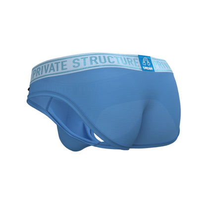 Private Structure กางเกงชั้นในชาย รุ่น PRD Mid Waist Mini Brief - Aurora Blue [4385]