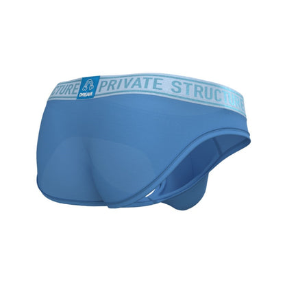 Private Structure กางเกงชั้นในชาย รุ่น PRD Mid Waist Mini Brief - Aurora Blue [4385]