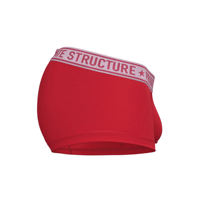 [SPECIAL OFFER] Private Structure กางเกงชั้นในชาย รุ่น PRD Mid Waist Trunk - Autumn Blaze Red [4386]