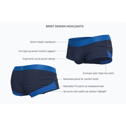Private Structure กางเกงชั้นในชาย รุ่น Night Drifter Trunk – Cityscape Grey [4806]