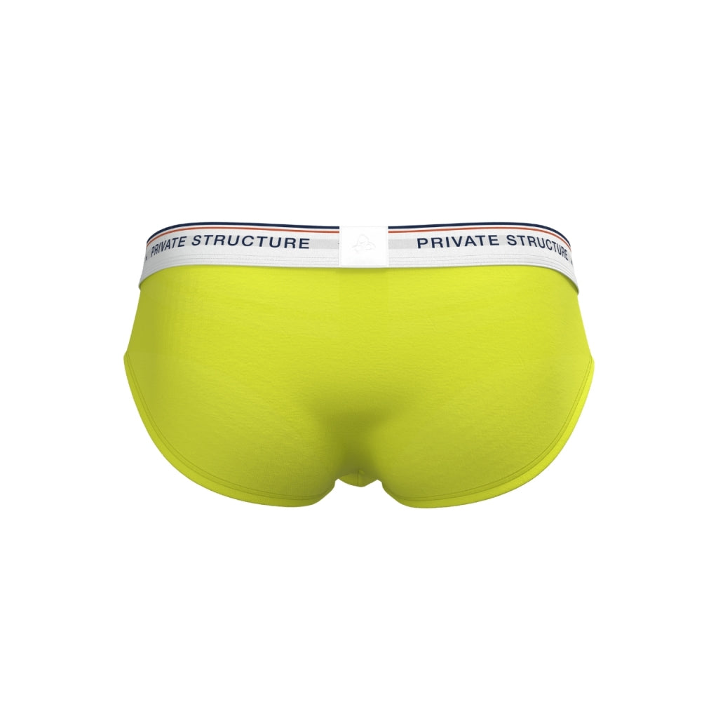 [SPECIAL PRICE] Private Structure กางเกงชั้นในชาย รุ่น  CHUMM! Mid Waist Brief - Fem Green [4630]