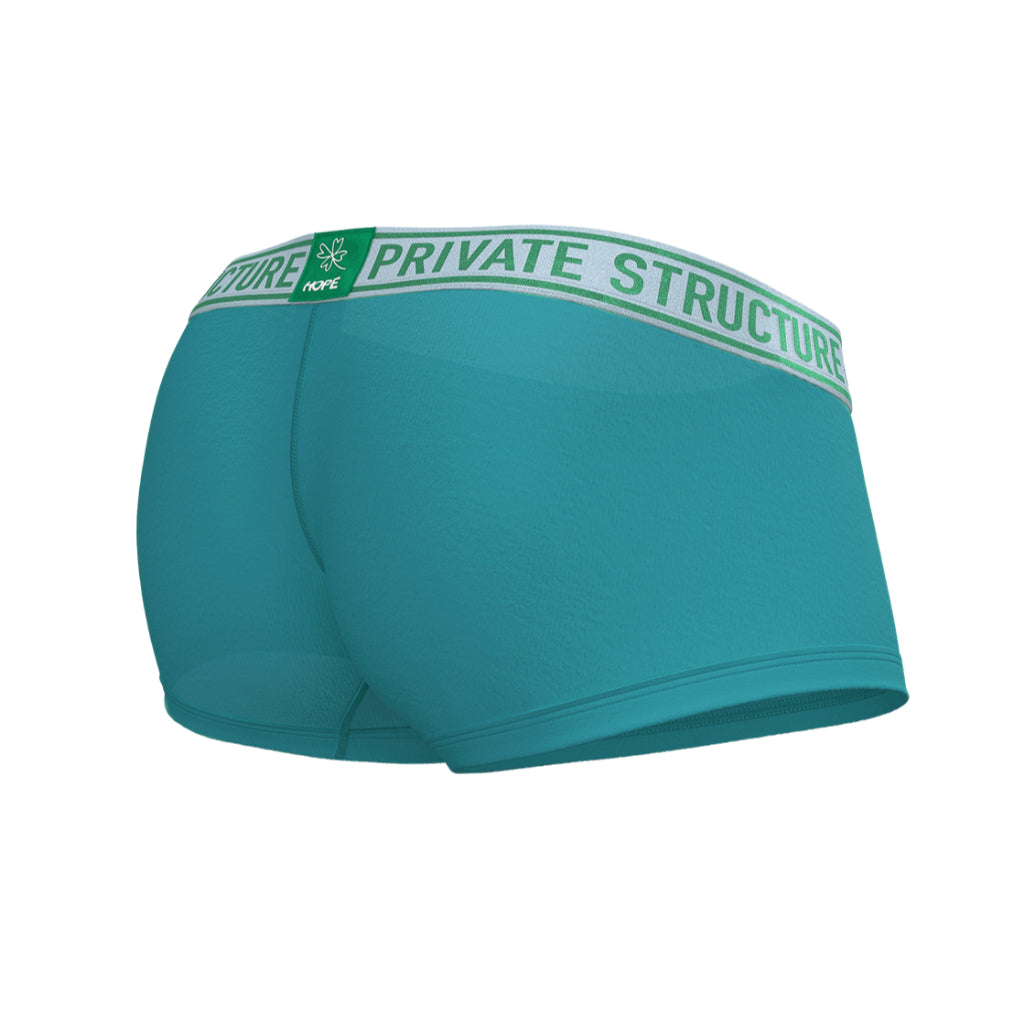 [SPECIAL OFFER] Private Structure กางเกงชั้นในชาย รุ่น PRD Mid Waist Trunk - Glacier Green [4386]