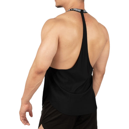 Private Structure เสื้อกล้ามออกกำลังกาย รุ่น Party Troop Tank - Black [4624] / นายแบบอก 41" Size S/M