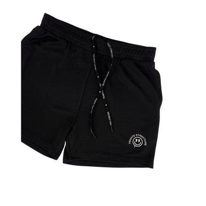 Private Structure กางเกงขาสั้นออกกำลังกาย Active Shorts – Black [4701] / นายแบบเอว 30" Size M