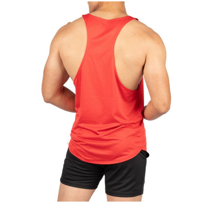 Private Structure เสื้อกล้ามออกกำลังกาย Easy Fit Tank – Flag Red [4713] / นายแบบอก 41" Size M