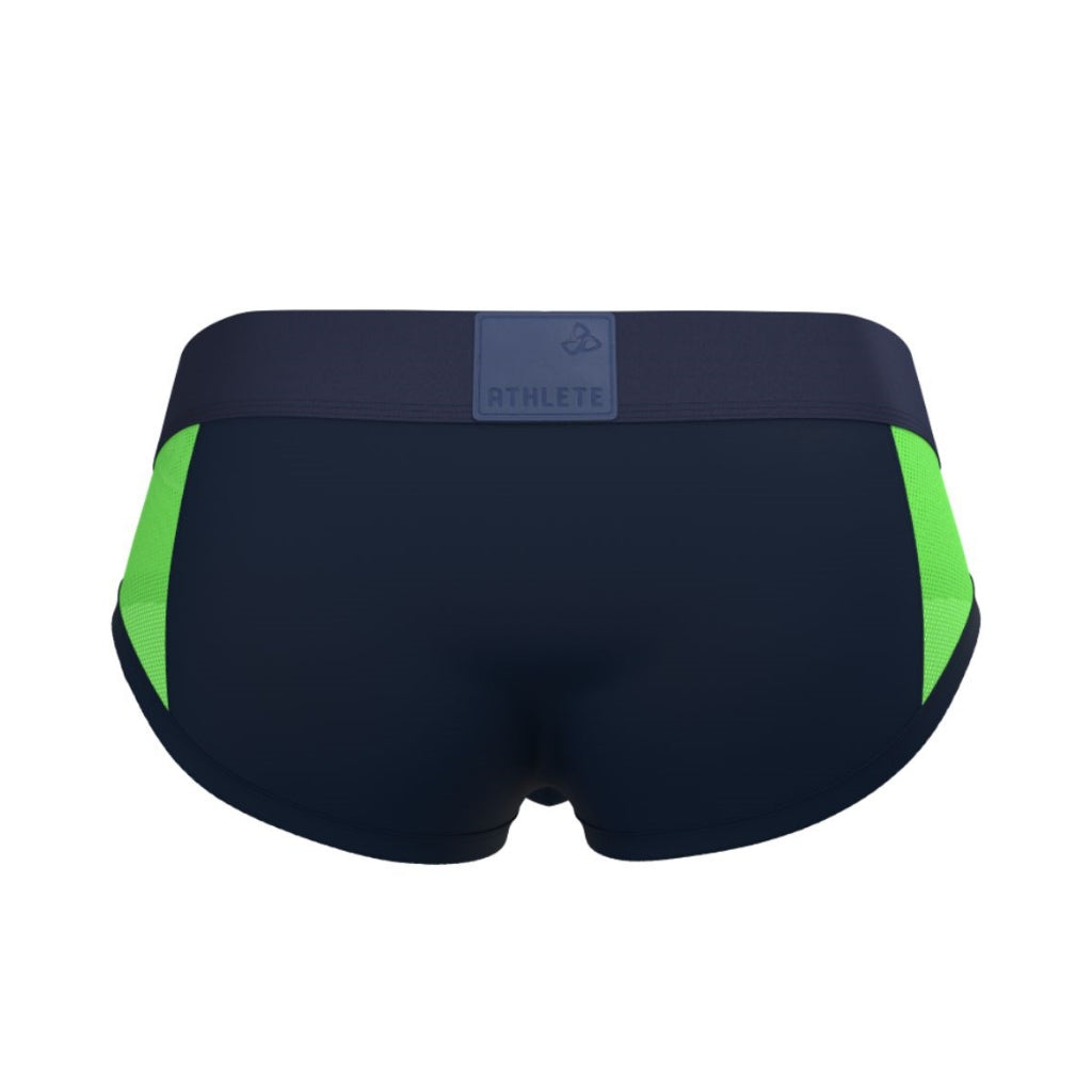 Private Structure กางเกงชั้นในชาย รุ่น Athlete Mid Waist Mini Brief - Navy [4642]