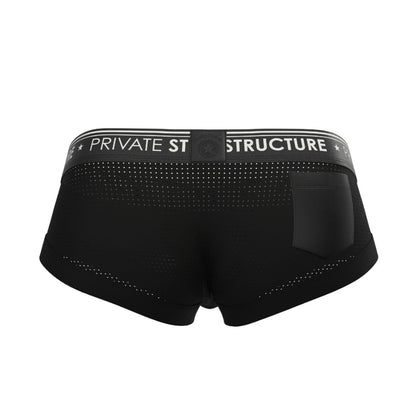 Private Structure กางเกงชั้นในชาย รุ่น Limited Militla Hipster - Sergeant Black [4531]