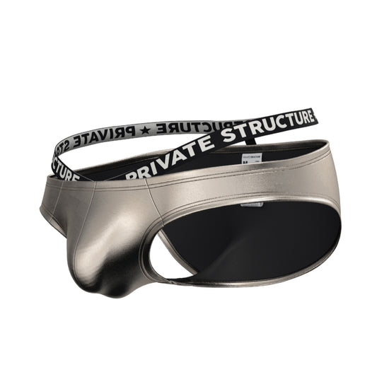 Private Structure กางเกงชั้นในชาย รุ่น Alpha Sins - Metallic Low Waist Bikini - Cooper Armour [4452]