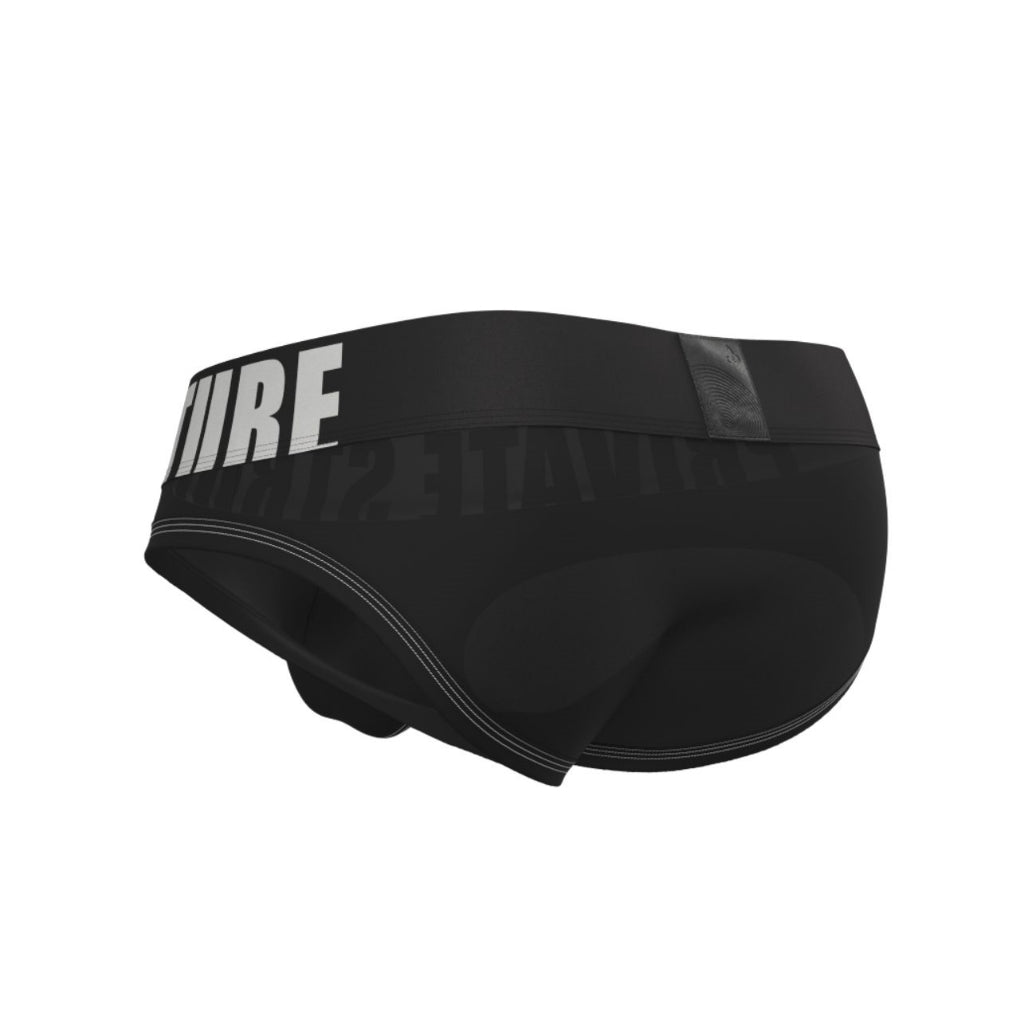 Private Structure กางเกงชั้นในชาย รุ่น Prestiq Low Rise Brief - Ink Black [4649]