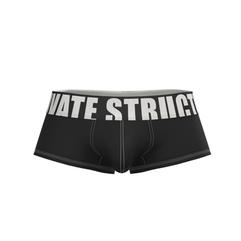 Private Structure กางเกงชั้นในชาย รุ่น Prestiq Low Rise Trunk - Ink Black [4650]