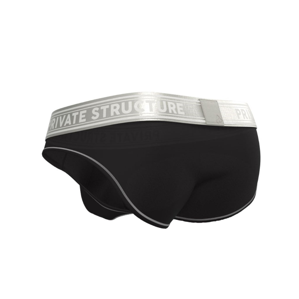Private Structure กางเกงชั้นในชาย รุ่น Essence Heaven Brief – Grey Black [4669]