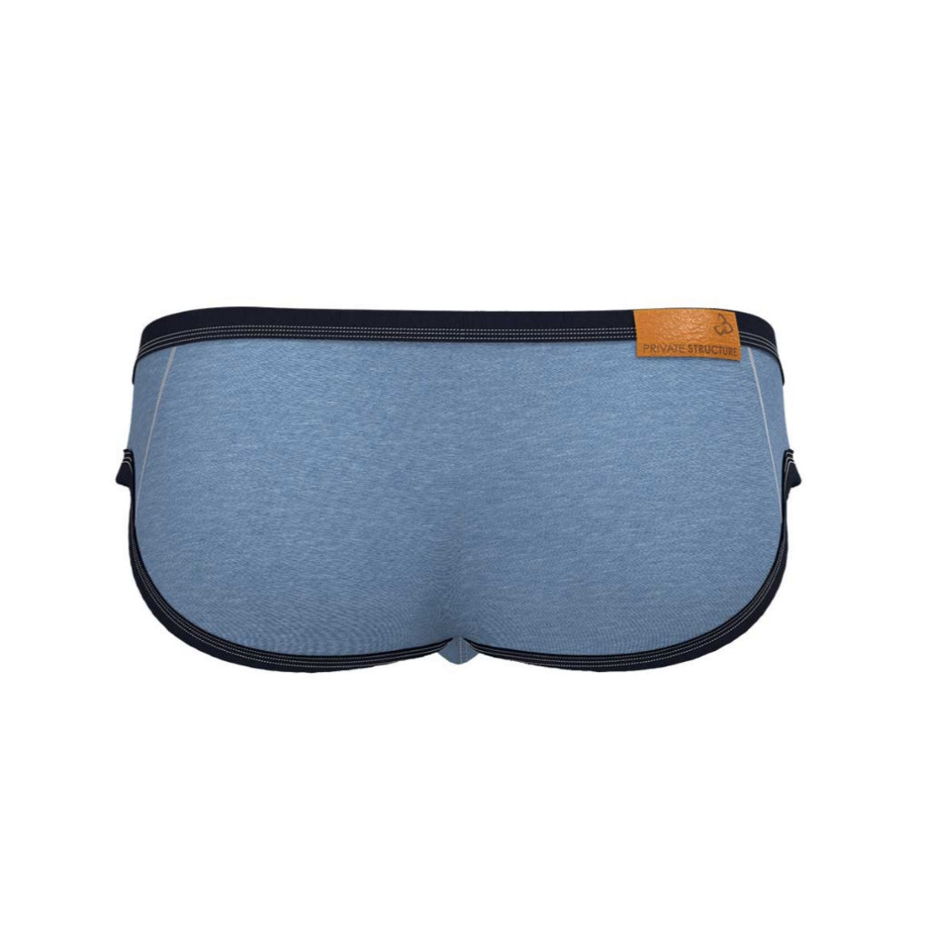Private Structure กางเกงชั้นในชาย รุ่น BarnBoy Low Waist Mini Brief - Faded Denim [4358]