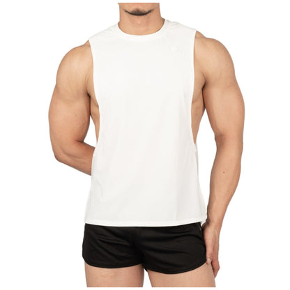 Private Structure เสื้อแขนกุดออกกำลังกาย รุ่น Party Troop Tank – White [4621] / นายแบบอก 41" Size S/M