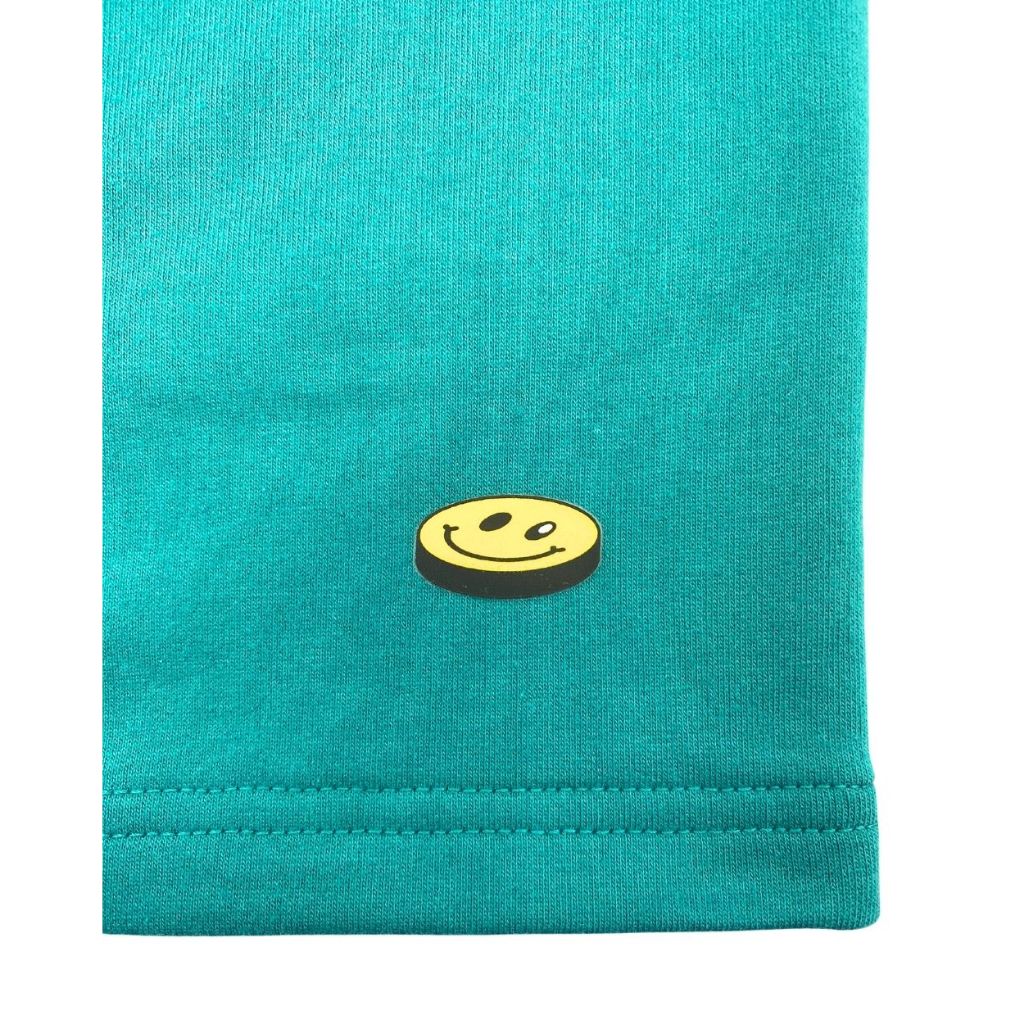 Private Structure กางเกงขาสั้นออกกำลังกาย Sweat Shorts – Green [4698] / นายแบบเอว 30" Size M