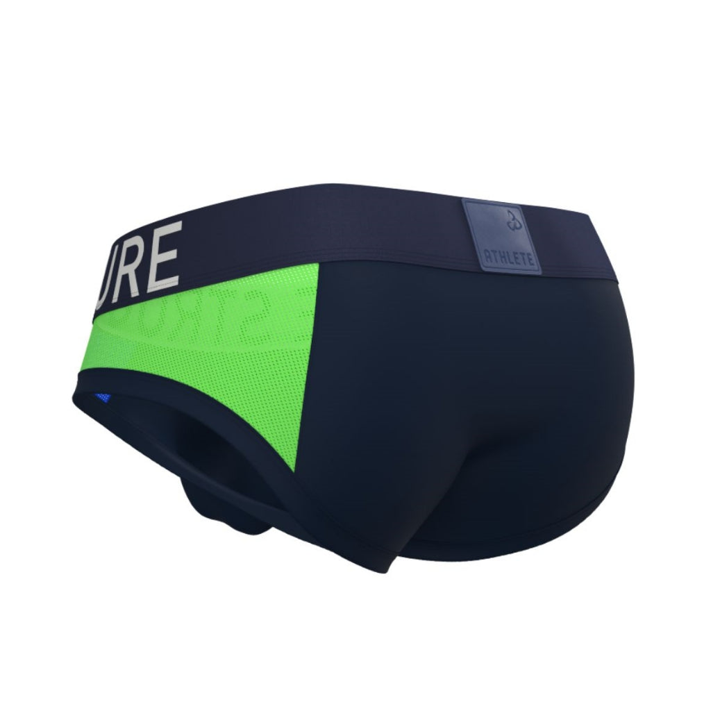 Private Structure กางเกงชั้นในชาย รุ่น Athlete Mid Waist Mini Brief - Navy [4642]