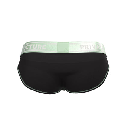Private Structure กางเกงชั้นในชาย รุ่นEssence Heaven Brief – S.Green/Black (4669)