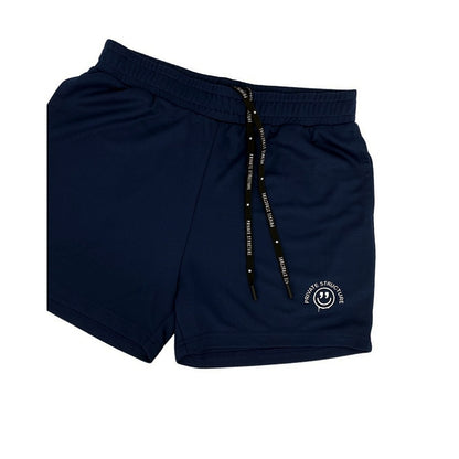 Private Structure กางเกงขาสั้นออกกำลังกาย Active Shorts – Navy Blue [4701] / นายแบบเอว 30" Size M