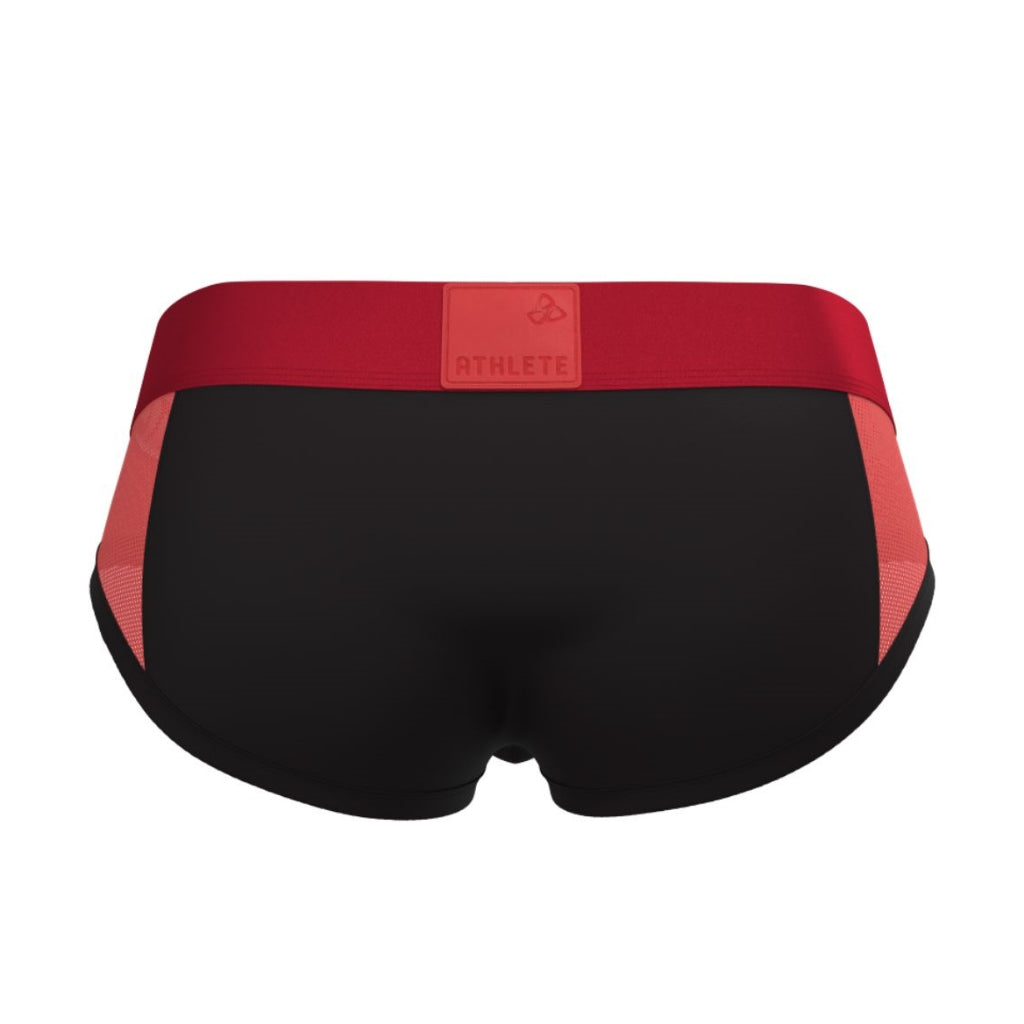 Private Structure กางเกงชั้นในชาย รุ่น Athlete Mid Waist Mini Brief - Black [4642]