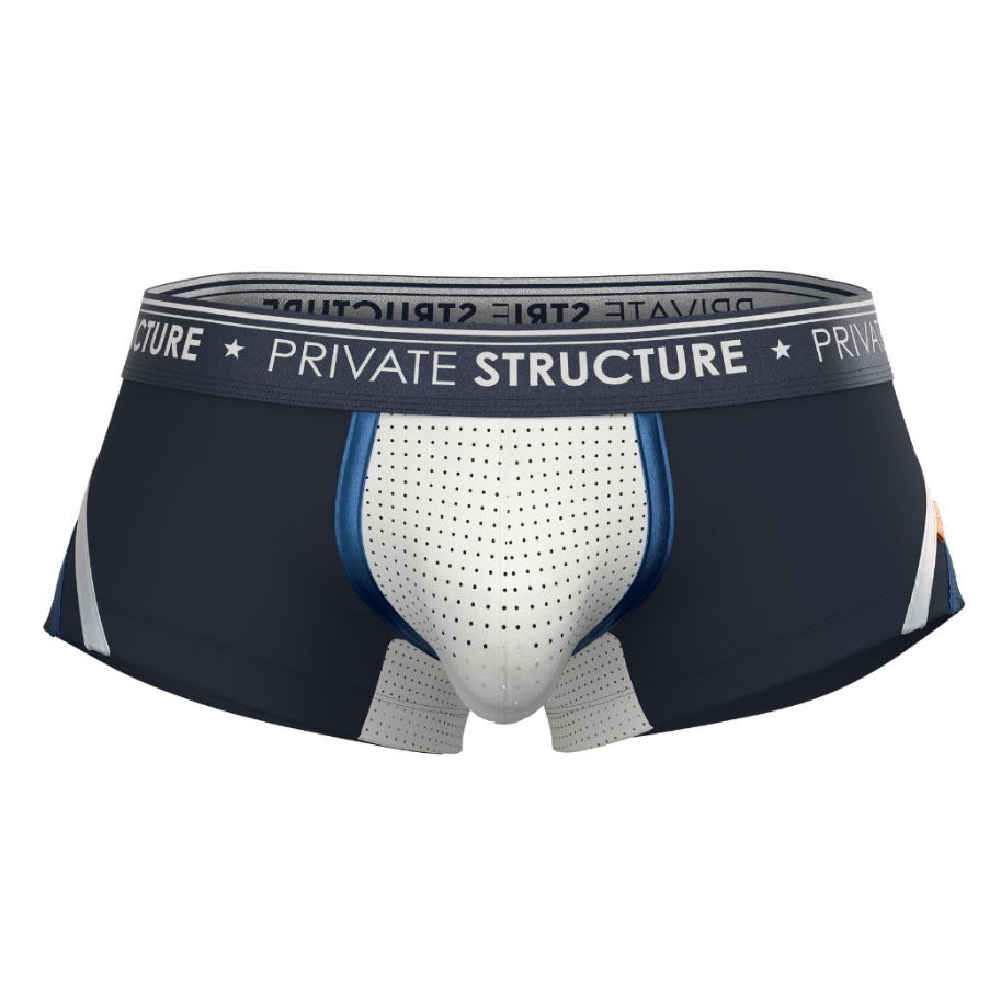 Private Structure กางเกงชั้นในชาย รุ่น Limited Militla Low Waisted Trunk - Admiral Navy [4532]