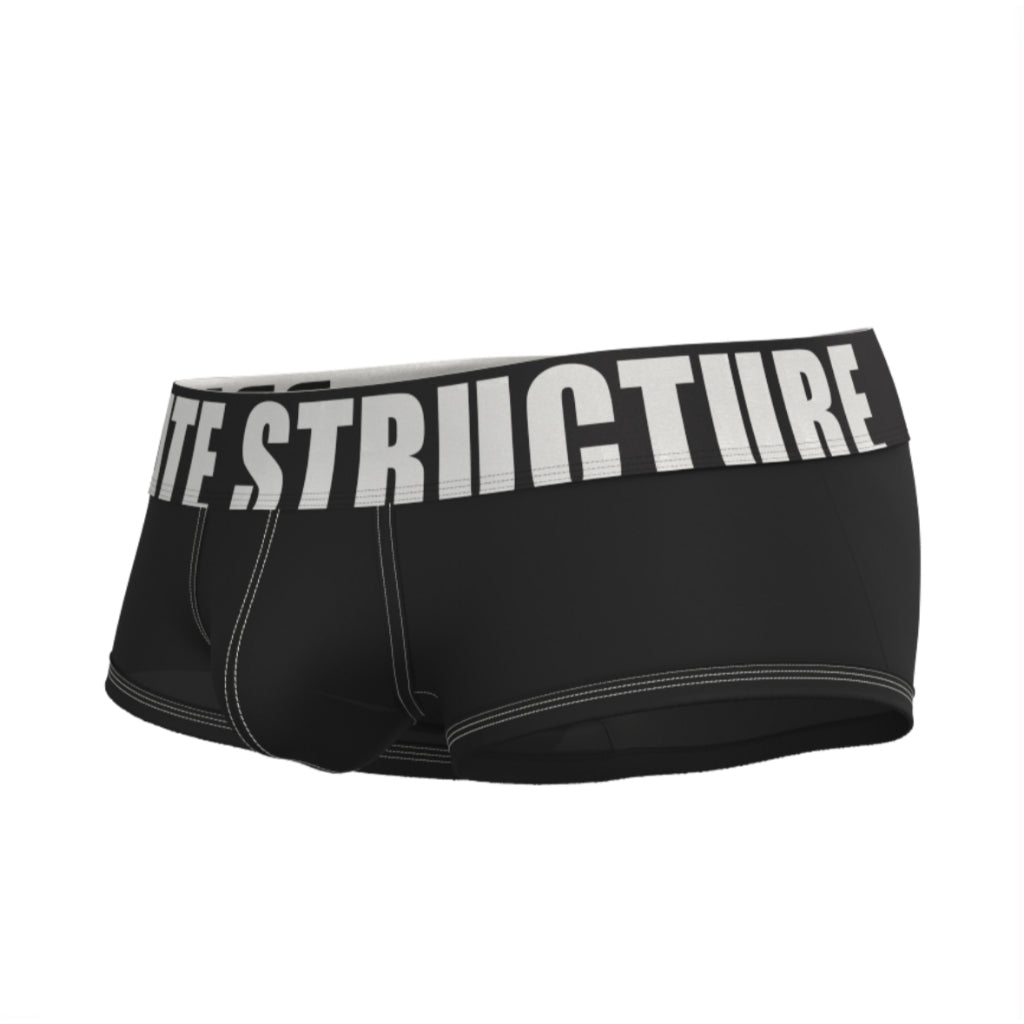 Private Structure กางเกงชั้นในชาย รุ่น Prestiq Low Rise Trunk - Ink Black [4650]
