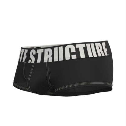 Private Structure กางเกงชั้นในชาย รุ่น Prestiq Low Rise Trunk - Ink Black [4650]