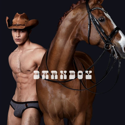 Private Structure กางเกงชั้นในชาย รุ่น BarnBoy Low Waist Mini Brief - Faded Denim [4358]