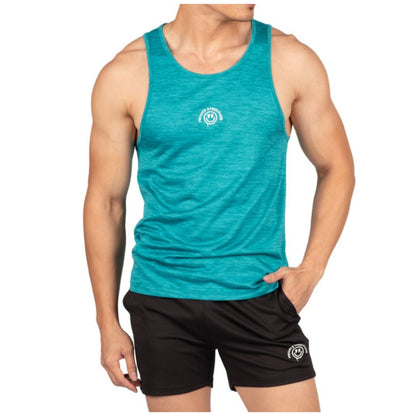 Private Structure เสื้อกล้ามออกกำลังกาย Flashy Tank – Moss Green [4715] / นายแบบอก 41" Size M