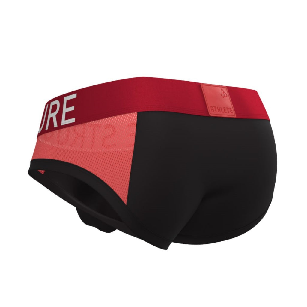 Private Structure กางเกงชั้นในชาย รุ่น Athlete Mid Waist Mini Brief - Black [4642]