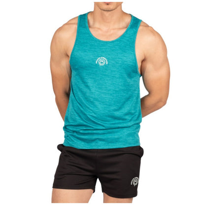 Private Structure เสื้อกล้ามออกกำลังกาย Flashy Tank – Moss Green [4715] / นายแบบอก 41" Size M