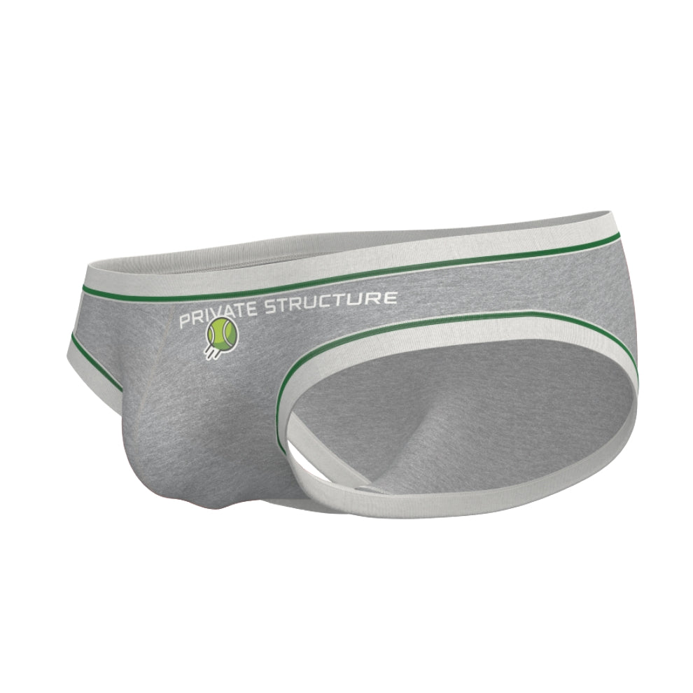 Private Structure กางเกงชั้นในชาย รุ่น Athlete Low Waist Mini Brief - Stadium Grey [4644]