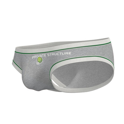 Private Structure กางเกงชั้นในชาย รุ่น Athlete Low Waist Mini Brief - Stadium Grey [4644]