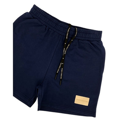 Private Structure กางเกงขาสั้นออกกำลังกาย Active Shorts – Dark Blue [4702] / นายแบบเอว 30" Size M