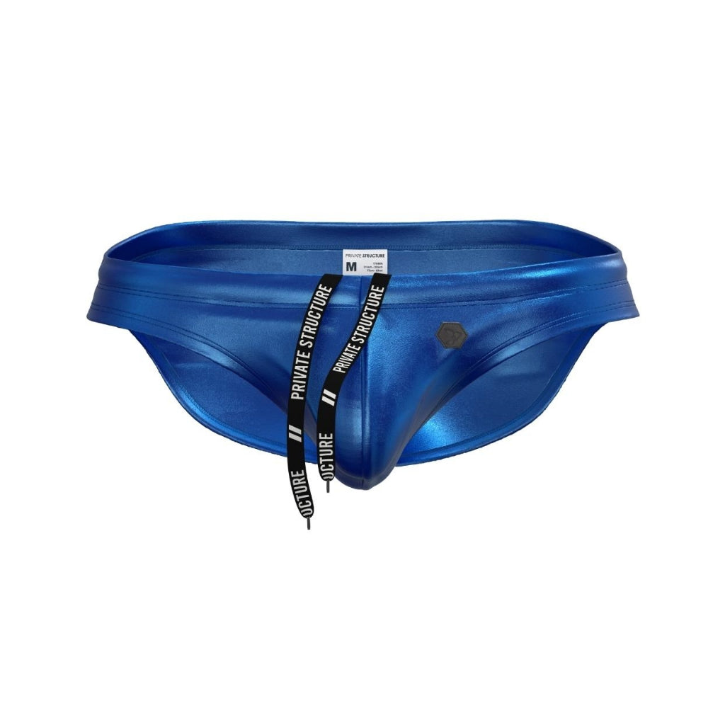 Private Structure กางเกงว่ายนำ้ รุ่น Swimwear Bikini – Scale Blue [4564]