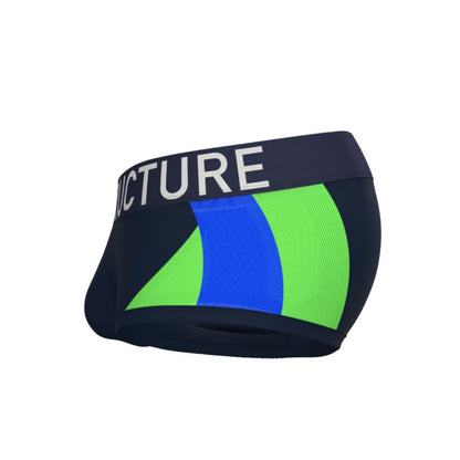 Private Structure กางเกงชั้นในชาย รุ่น Athlete Mid Waist Trunk - Navy [4643]