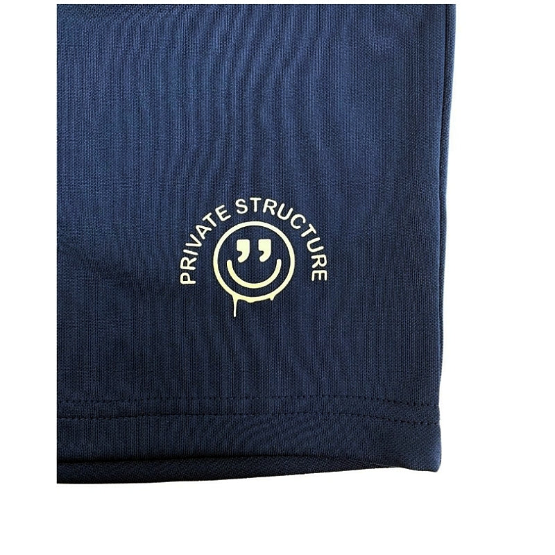Private Structure กางเกงขาสั้นออกกำลังกาย Active Shorts – Navy Blue [4701] / นายแบบเอว 30" Size M