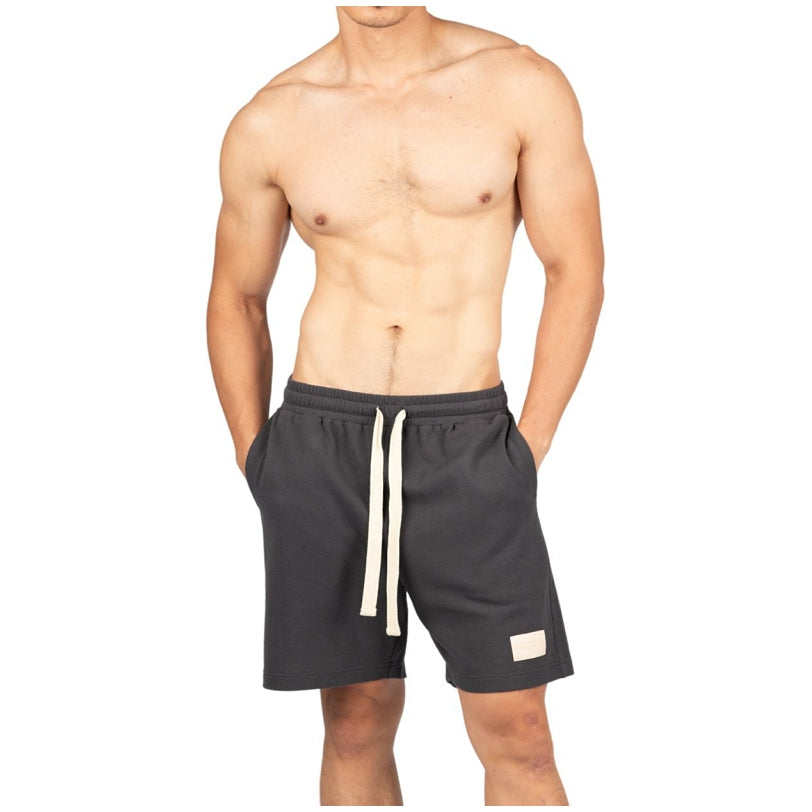 Private Structure กางเกงขาสั้น Utility Shorts – Dark Grey [4705] / นายแบบเอว 30" Size M