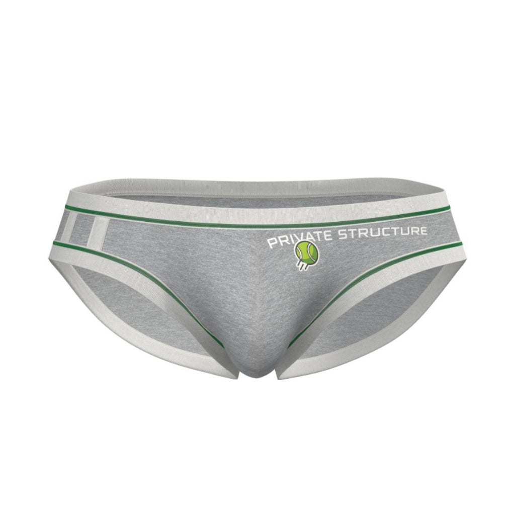Private Structure กางเกงชั้นในชาย รุ่น Athlete Low Waist Mini Brief - Stadium Grey [4644]