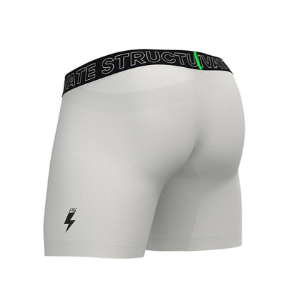 Private Structure กางเกงชั้นในชาย รุ่น PS Sport Anti-Bac Textile Mid Waist Boxer Brief - White [4340]