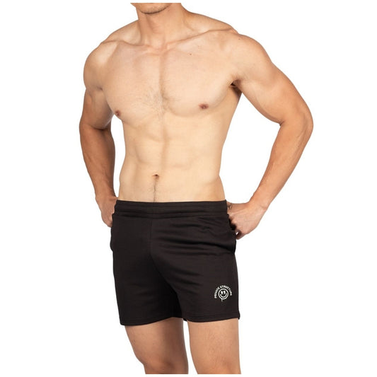 Private Structure กางเกงขาสั้นออกกำลังกาย Active Shorts – Black [4701] / นายแบบเอว 30" Size M