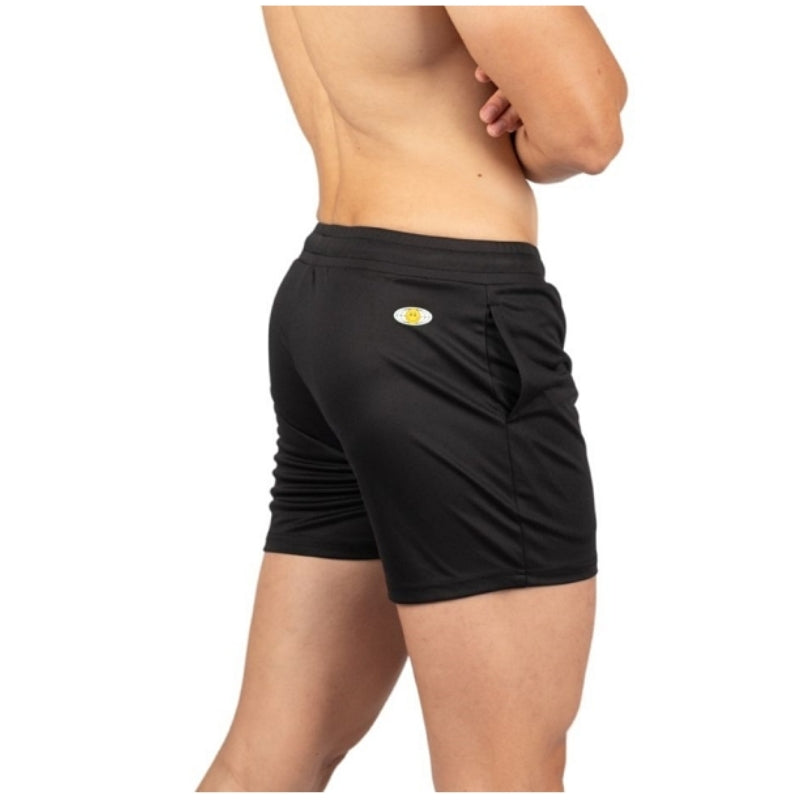 Private Structure กางเกงขาสั้นออกกำลังกาย Active Shorts – Charcoal [4702] / นายแบบเอว 30" Size M