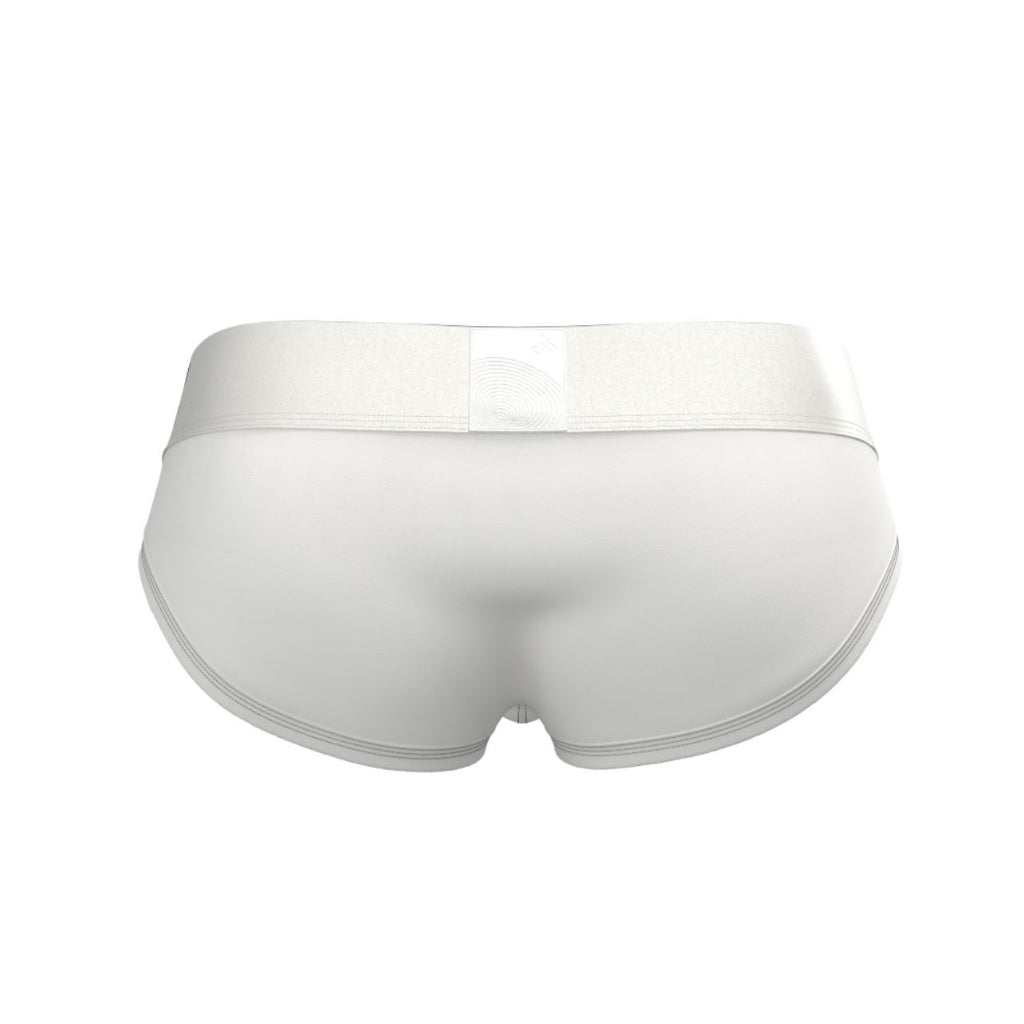 Private Structure กางเกงชั้นในชาย รุ่น Prestiq Low Rise Brief - Pure White [4649]