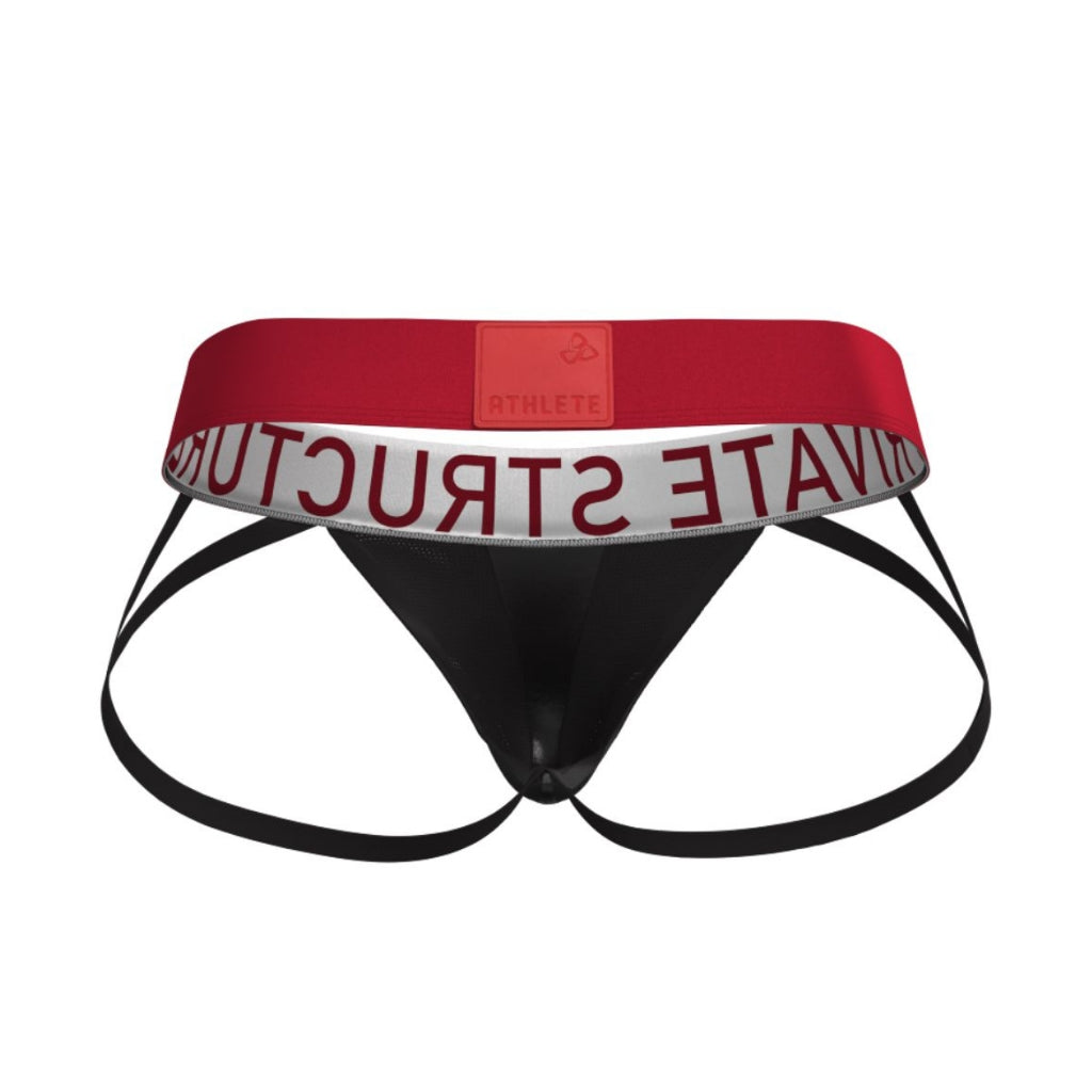 Private Structure กางเกงชั้นในชาย รุ่น Athlete Jockstrap - Black [4645]