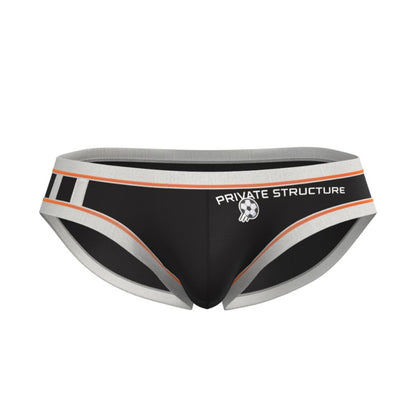 Private Structure กางเกงชั้นในชาย รุ่น Athlete Low Waist Mini Brief - Soccer Black [4644]